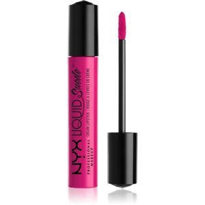 NYX Professional Makeup Liquid Suede™ Cream matt folyékony állagú ajakrúzs árnyalat 08 Pink Lust 4 ml