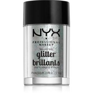 NYX Professional Makeup Glitter Goals Arc és test csillám árnyalat 07 Ice 2.5 g