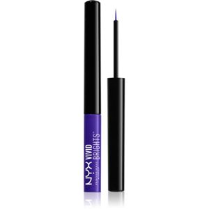 NYX Professional Makeup Vivid Brights színes szemhéjtus árnyalat 02 Vivid Violet 2 ml