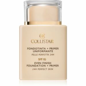 Collistar Even Finish Foundation+Primer 24h Perfect Skin alapozó és alapozóbázis SPF 15 árnyalat 6 Sole 35 ml