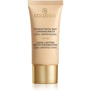 Collistar Long-Lasting Matte Foundation tartós matt make-up SPF 10 árnyalat 3 Nude 30 ml