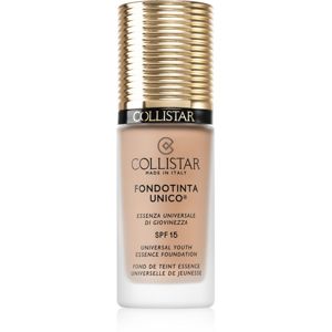 Collistar Unico Foundation fiatalító make-up SPF 15 árnyalat 3R Rosy Beige 30 ml