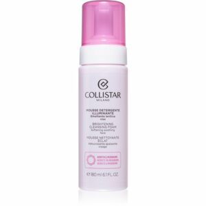 Collistar Brightening Cleansing Foam tisztító hab az élénk és kisimított arcbőrért 180 ml