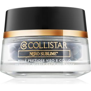 Collistar Nero Sublime® Precious Pearls Face and Neck bőrápoló kapszula szérum 60 db