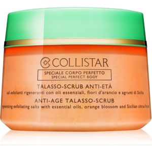 Collistar Special Perfect Body Anti-Age Talasso-Scrub regeneráló peelinges só a bőr öregedése ellen 700 g