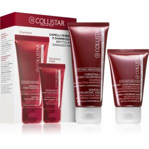 Collistar Special Perfect Hair Keratin+Hyaluronic Acid Shampoo szett (a sérült, töredezett hajra)