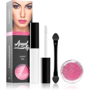 Di Angelo Cosmetics Angel Lips csillámok az ajkakra árnyalat 006 Happy