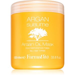 FarmaVita Argan Sublime regeneráló és hidratáló hajmaszk 1000 ml
