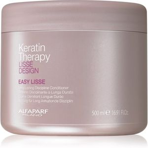 Alfaparf Milano Keratin Therapy Lisse Design kisimító kondicionáló a haj kiegyenesítésére 500 ml