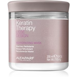 Alfaparf Milano Keratin Therapy Lisse Design rehidratáló maszk minden hajtípusra 200 ml