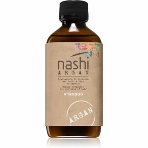 Nashi Argan Shampoo hidratáló sampon argán- és lenmag olajjal minden hajtípusra 200 ml