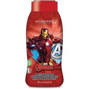 Marvel Avengers Ironman Shampoo and Shower Gel sampon és tusfürdő gél 2 in 1 gyermekeknek 250 ml