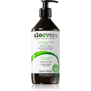 Phytorelax Laboratories Aloe Vera folyékony univerzális szappan testre és arcra 500 ml