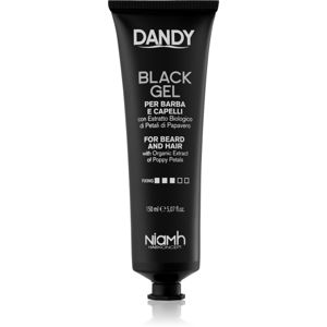 DANDY Black Gel fekete gél ősz hajra és szakállra 150 ml