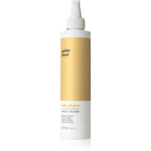 Milk Shake Direct Colour tonizáló kondicionáló az intenzív hidratálásért minden hajtípusra Golden blond 100 ml