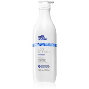Milk Shake Cold Brunette Shampoo sampon a sárga tónusok neutralizálására a barna árnyalatú hajra 1000 ml