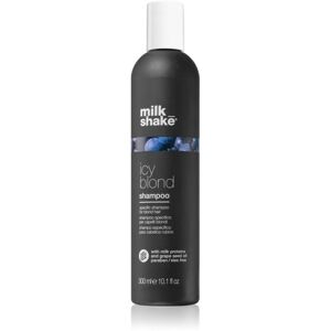Milk Shake Icy Blond Shampoo sampon a sárga tónusok neutralizálására szőke hajra 300 ml