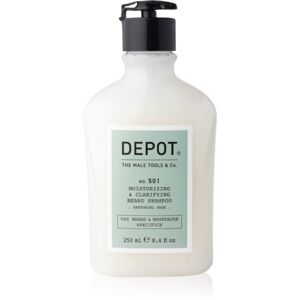 Depot No. 501 Moisturizing & Clarifying Beard Shampoo hidratáló sampon szakállra 250 ml