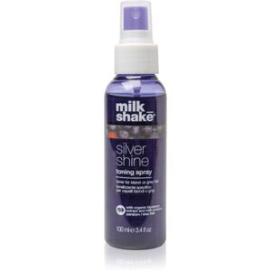 Milk Shake Silver Shine Toning Spray színező spray szőke és ősz hajra 100 ml