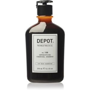 Depot No. 108 Detoxifing Charchoal Shampoo Tisztító méregtelenítő sampon minden hajtípusra 250 ml