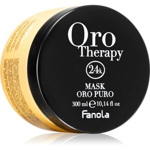 Fanola Oro Therapy Mask Oro Puro élénkítő maszk a matt hajért 300 ml