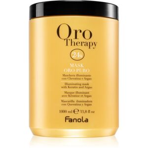 Fanola Oro Therapy Mask Oro Puro élénkítő maszk a matt hajért 1000 ml
