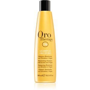 Fanola Oro Therapy Shampoo Oro Puro élénkítő sampon a matt hajért 300 ml