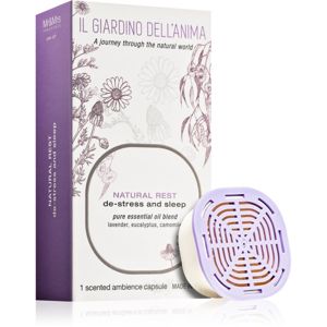 Mr & Mrs Fragrance Il Giardino Dell'Anima Natural Rest aroma diffúzor töltelék kapszula (De-stress and Sleep)