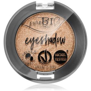 puroBIO Cosmetics Compact Eyeshadows szemhéjfesték árnyalat 01 Champagne 2,5 g