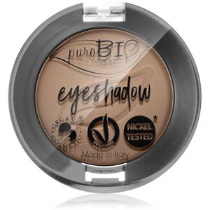 puroBIO Cosmetics Compact Eyeshadows szemhéjfesték árnyalat 02 Dove Gray 2,5 g