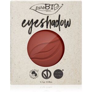 puroBIO Cosmetics Compact Eyeshadows szemhéjfesték utántöltő árnyalat 13 Marsala 2,5 g