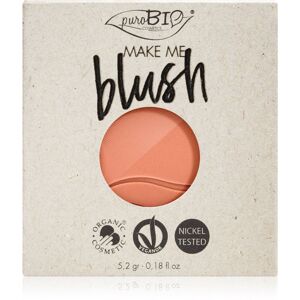 puroBIO Cosmetics Long-lasting Blush Refill arcpirosító töltelék 5,2 g