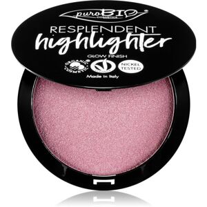 puroBIO Cosmetics Resplendent Highlighter krémes élénkítő készítmény árnyalat 02 Pink 9 g