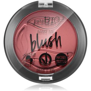 puroBIO Cosmetics Long-lasting Blush púderes arcpír árnyalat 06 Cherry Blossom 5,2 g