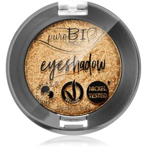 puroBIO Cosmetics Compact Eyeshadows szemhéjfesték árnyalat 24 Gold 2,5 g