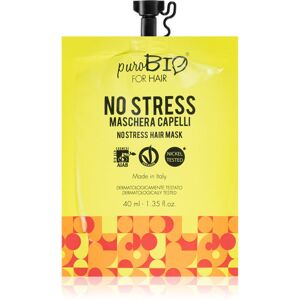 puroBIO Cosmetics No Stress revitalizáló maszk hajra 40 ml
