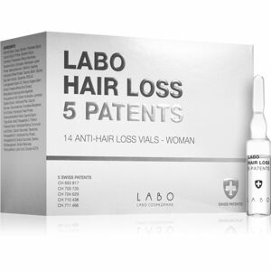 Labo Hair Loss 5 Patents intenzív kúra hajhullás ellen hölgyeknek 14x3,5 ml