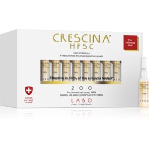 Crescina 200 Re-Growth hajnövekedést serkentő ápolás uraknak 20x3,5 ml
