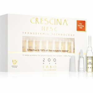 Crescina Transdermic 200 Re-Growth hajnövekedést serkentő ápolás uraknak 20x3,5 ml