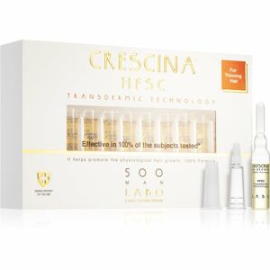 Crescina Transdermic 500 Re-Growth hajnövekedést serkentő ápolás uraknak 20x3,5 ml