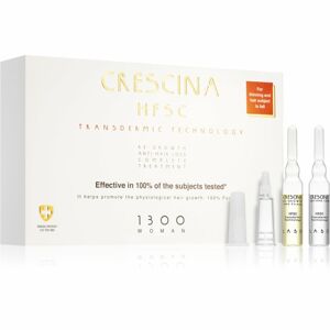 Crescina Transdermic 1300 Re-Growth and Anti-Hair Loss hajnövekedés és hajhullás elleni ápolás hölgyeknek 20x3,5 ml