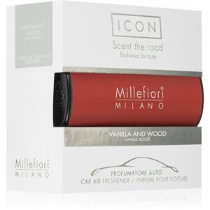 Millefiori Icon Vanilla & Wood illat autóba I. 1 db