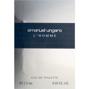 Emanuel Ungaro L'Homme Eau de Toilette uraknak 1.5 ml