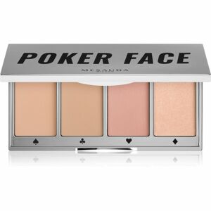 Mesauda Milano Poker Face paletta az egész arcra árnyalat 01 Light 4x5 g