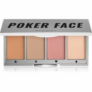 Mesauda Milano Poker Face paletta az egész arcra árnyalat 02 Medium 4x5 g