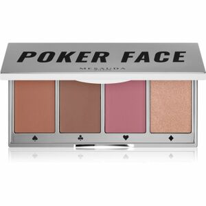 Mesauda Milano Poker Face paletta az egész arcra árnyalat 04 Dark 4x5 g
