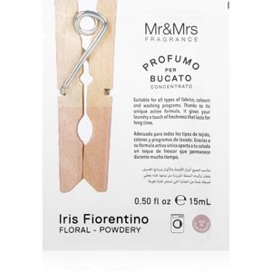 Mr & Mrs Fragrance Laundry Iris Fiorentino illatkoncentrátum mosógépbe 15 ml