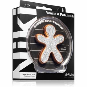 Mr & Mrs Fragrance Niki Fashion Vanilla & Patchouli illat autóba utántölthető 1 db