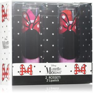 Disney Minnie Mouse 2 Lipsticks ajándékszett (gyermekeknek)