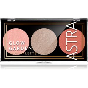 Astra Make-up Palette Glow Garden bőrvilágosító paletta árnyalat Unconvential Sakura 7,5 g